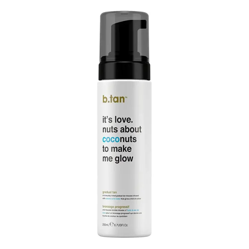 B.TAN Mousse Autoabbronzante It's Love. Nuts About Coconuts To Make Me Glow 200ml