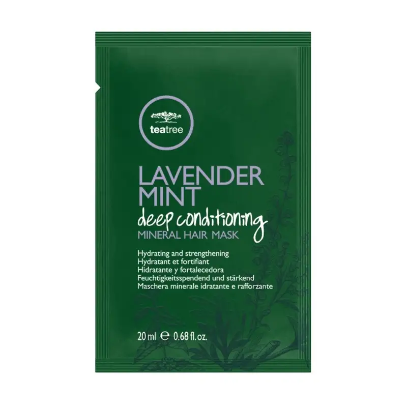 PAUL MITCHELL TEA TREE Lavender Mint Deep Conditioning Mineral Hair Mask 6x20ml