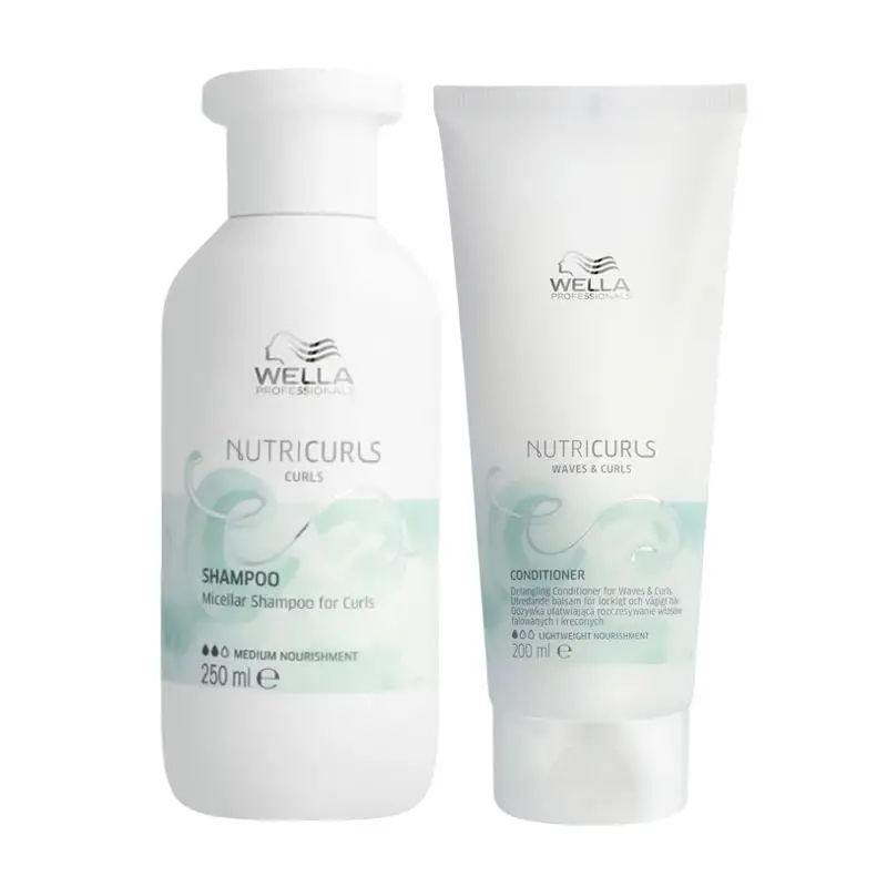 WELLA Kit Nutricurls Curls Shampoo 250ml + Conditioner 200ml