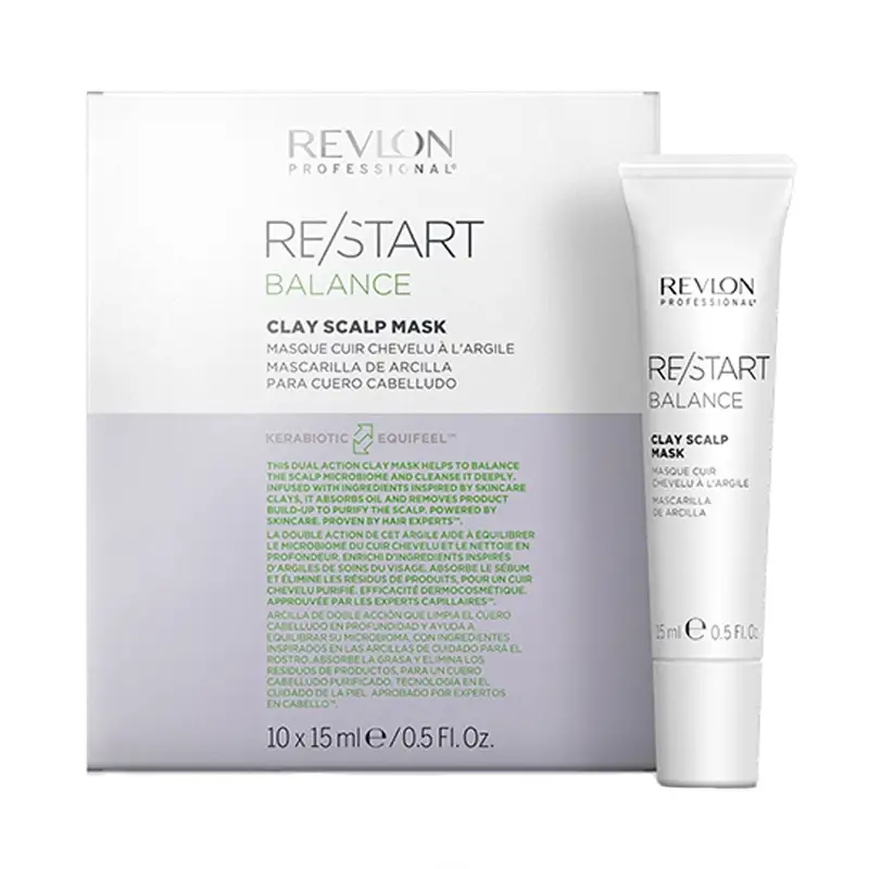 REVLON PROFESSIONAL Restart Balance Clay Scalp Mask 10x15ml