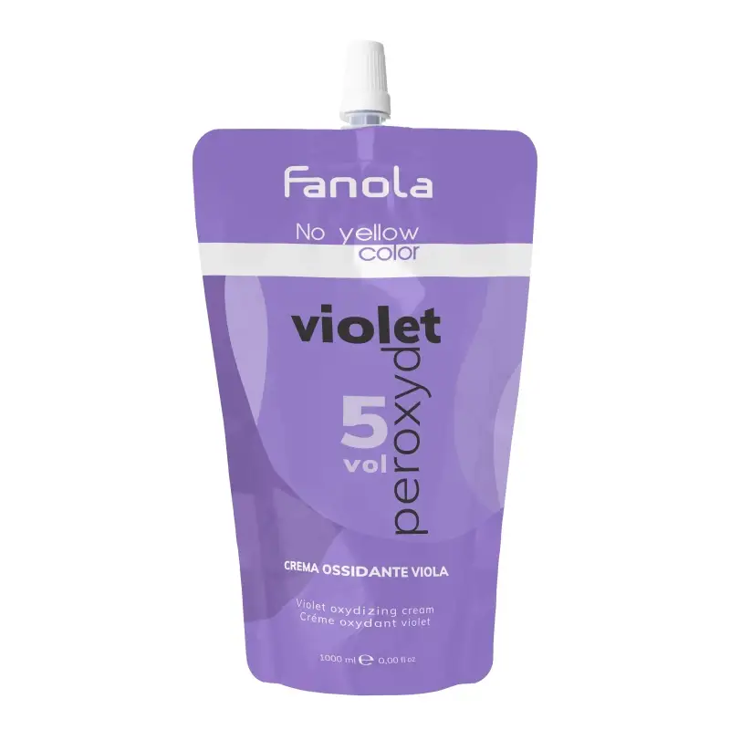 FANOLA Crema Ossidante Viola Antigiallo 5 Vol 1000ml