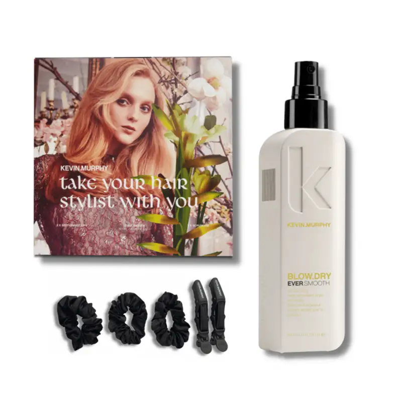 KEVIN MURPHY Kit 2 Fermagli 3 Elastici Per Capelli +  Ever Smooth 150ml