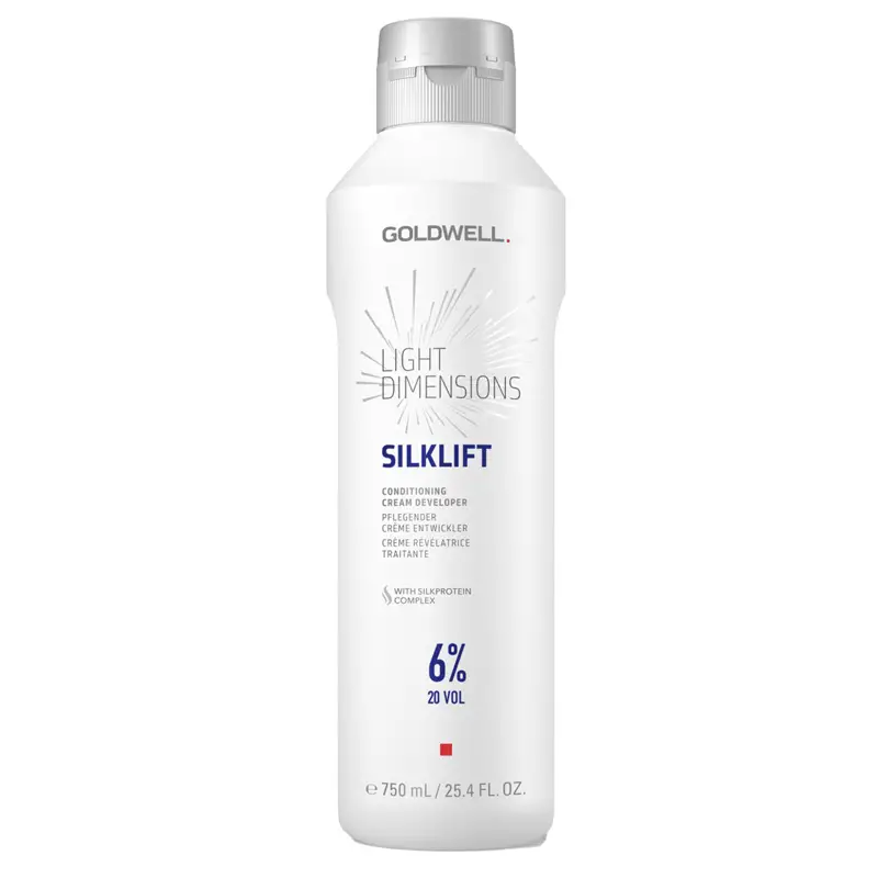 GOLDWELL Light Dimension Silk Lift Conditioning Developer 6% 20Vol 750ml