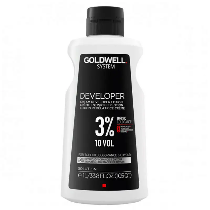 GOLDWELL System Developer Cream 3% 10 Vol 1000ml