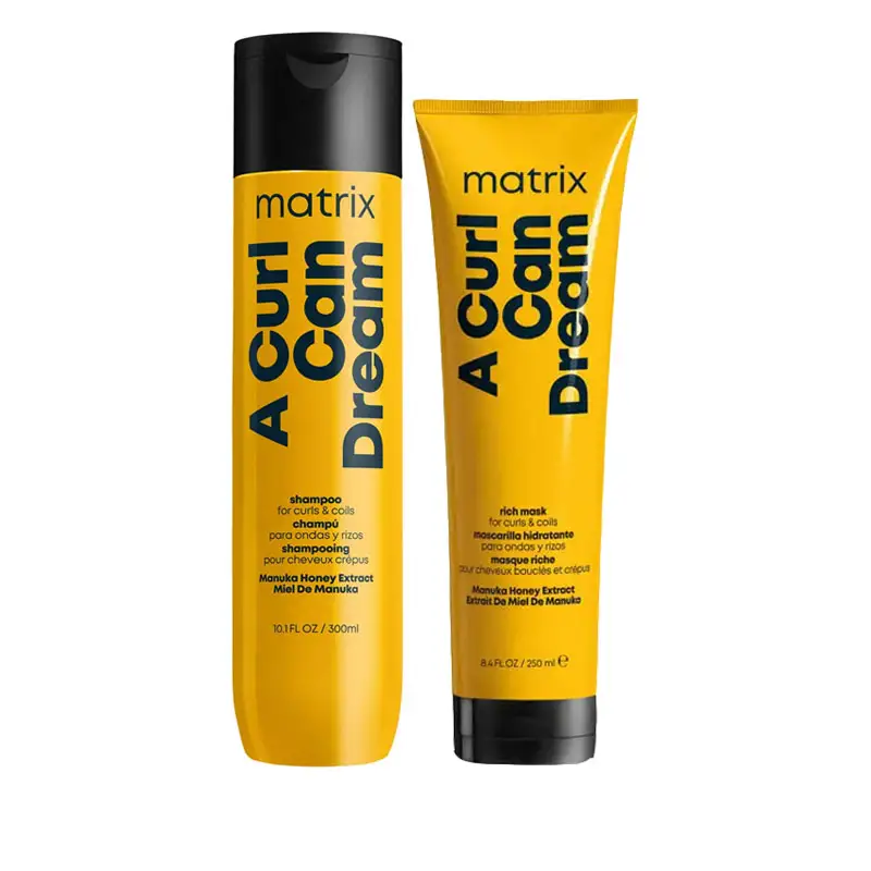 MATRIX Kit Total Results A Curl Can Dream Shampoo 300ml + Mask 250ml