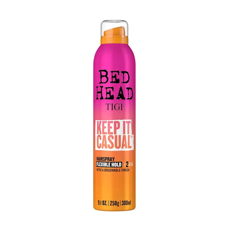 TIGI Bed Head Keep It Casual Hairspray 300ml Tenuta Flessibile